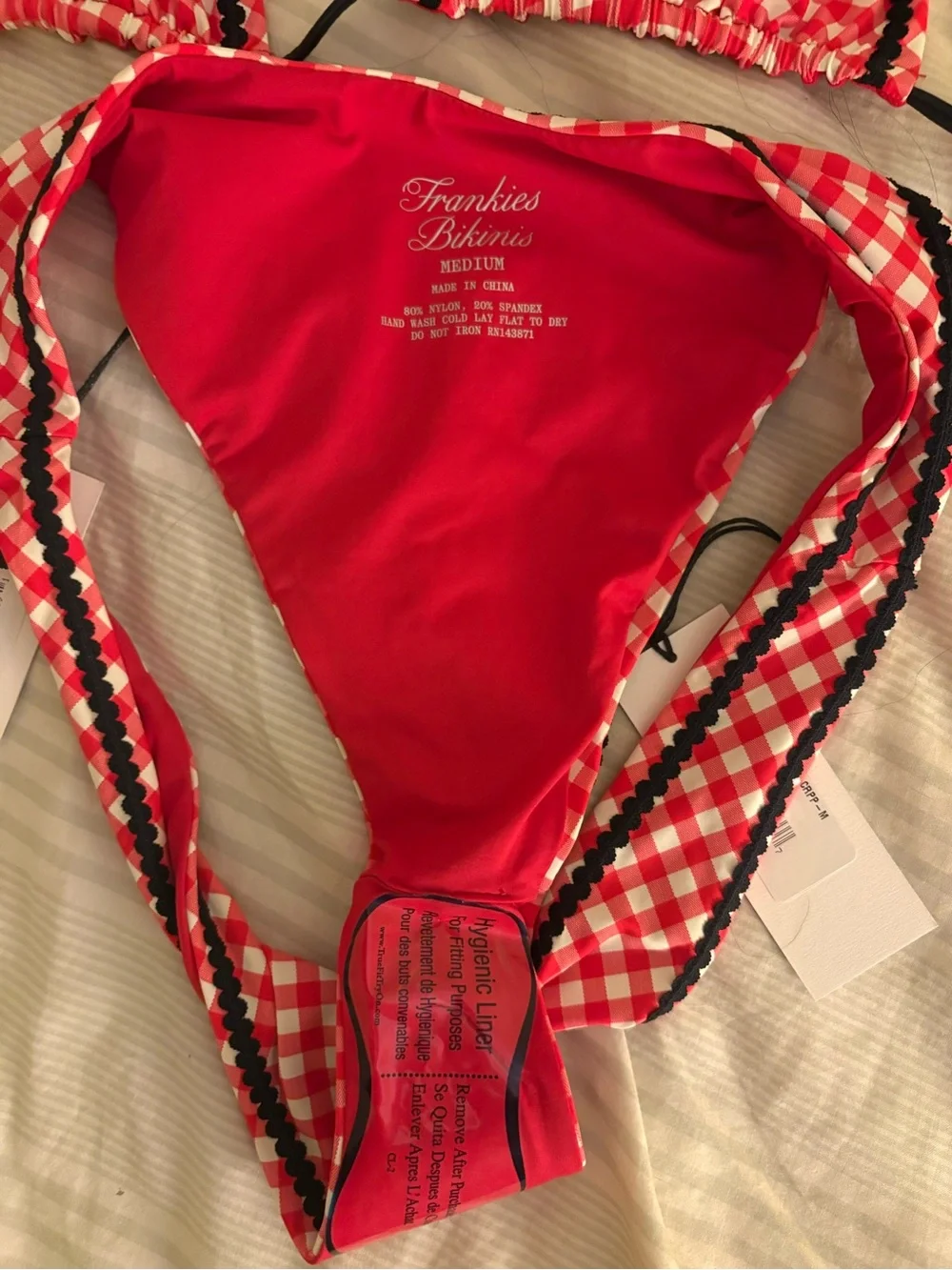 Frankies Bikinis only tried